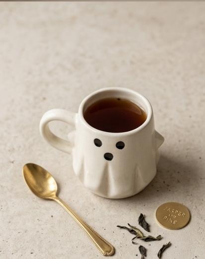 The Little Ghost Ceramic Mug by Jasper & Pine Co.